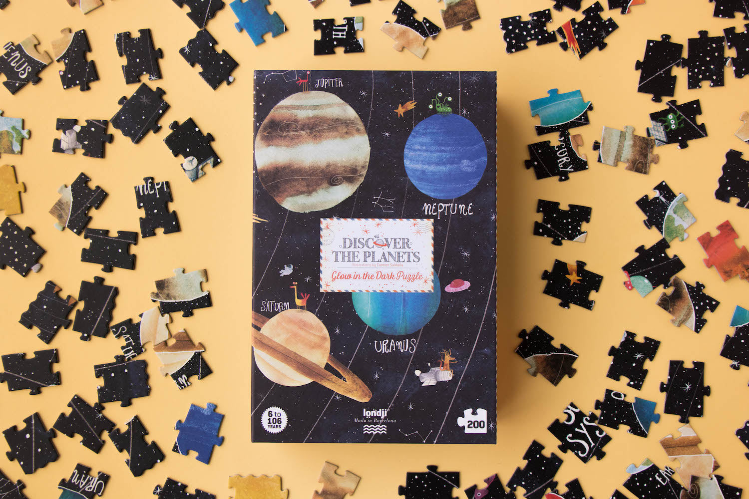 Puzzle Londji Puzzle - Discover the Planets