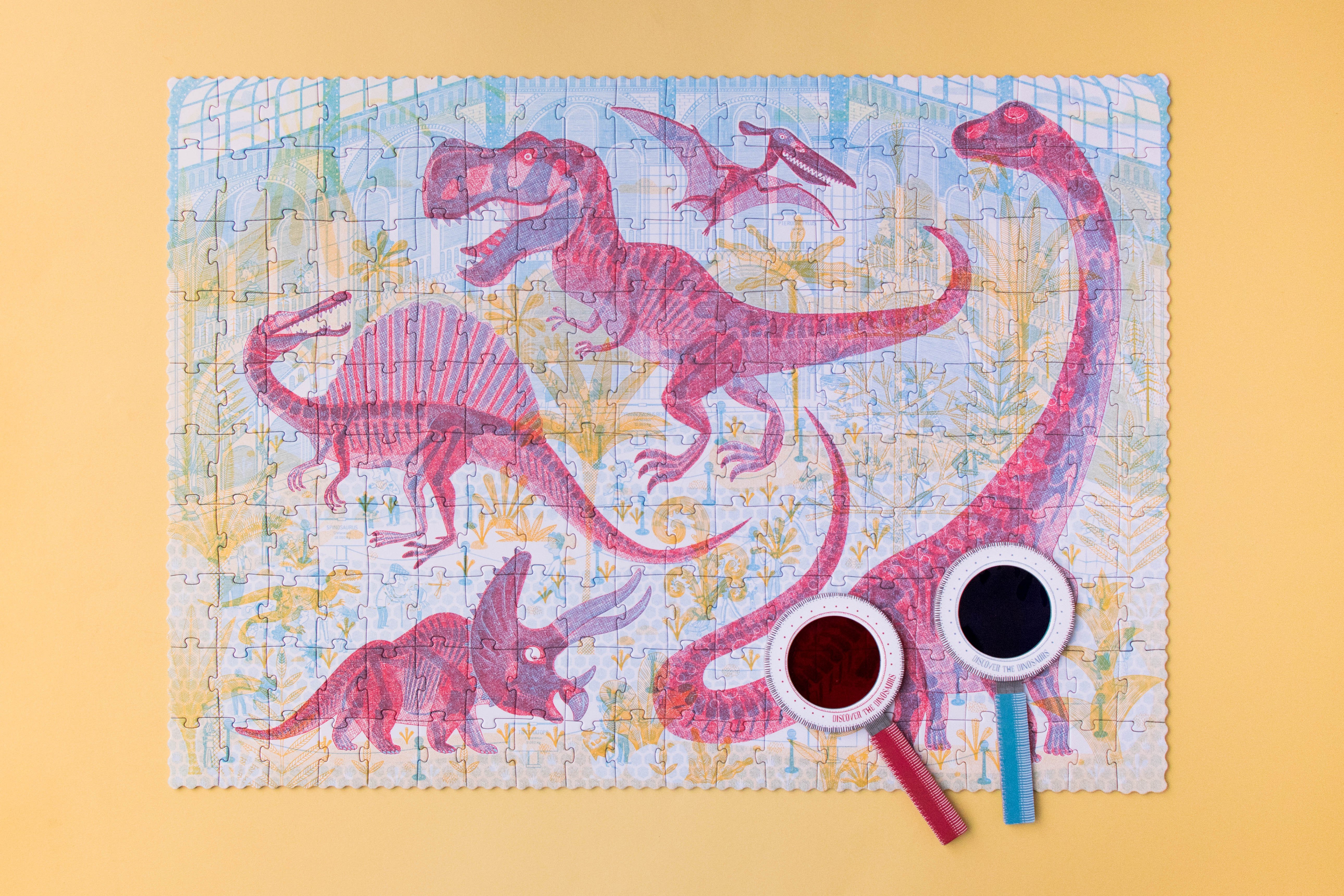 Puzzle Londji Puzzle - Discover the Dinosaurs