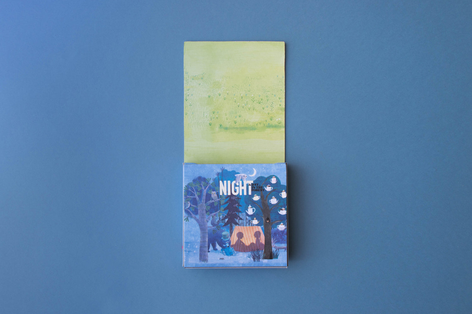 Puzzle Londji Pocket Puzzle - Night&Day in the Forest -100 pcs