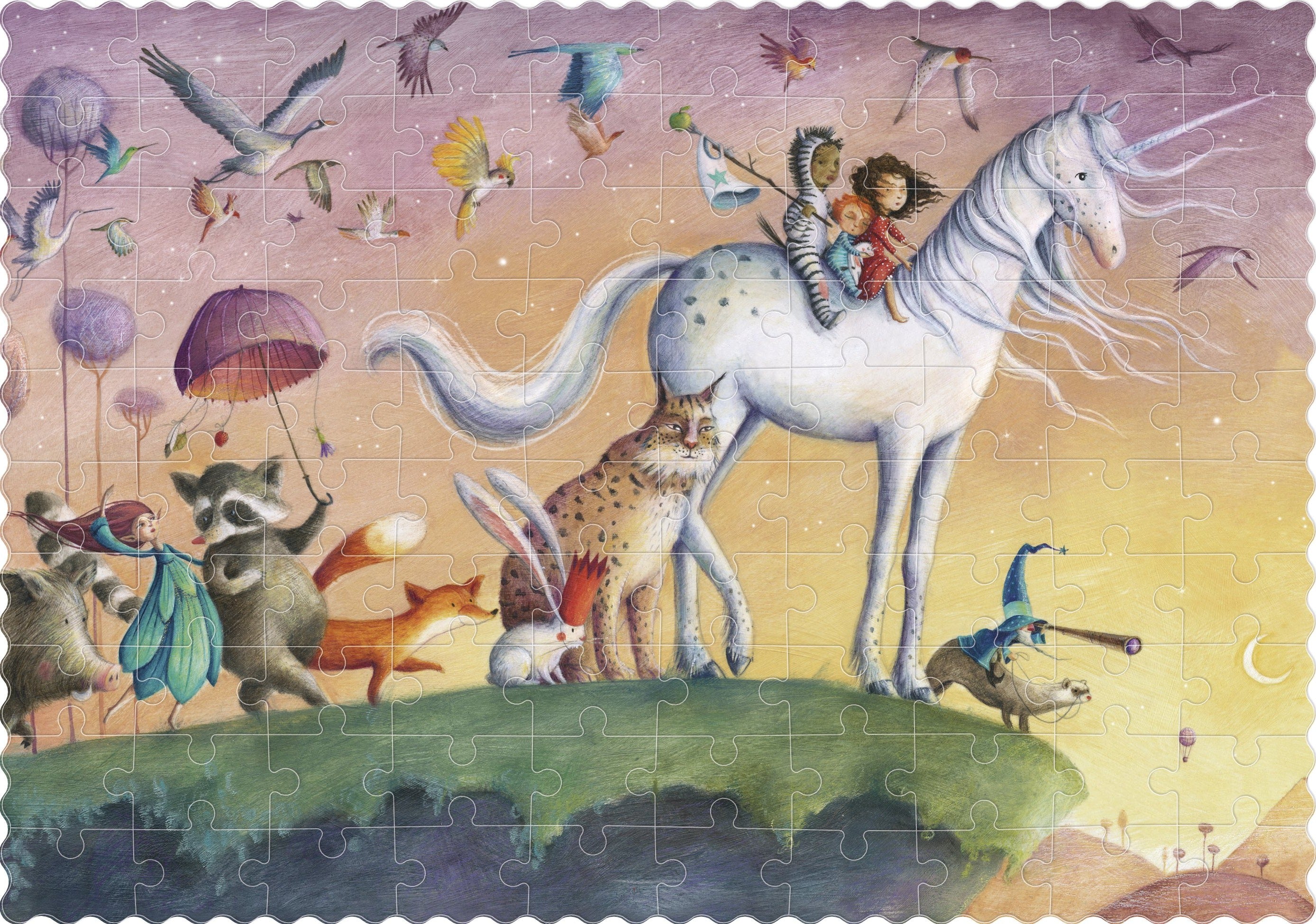 Puzzle Londji Pocket Puzzle - My Unicorn