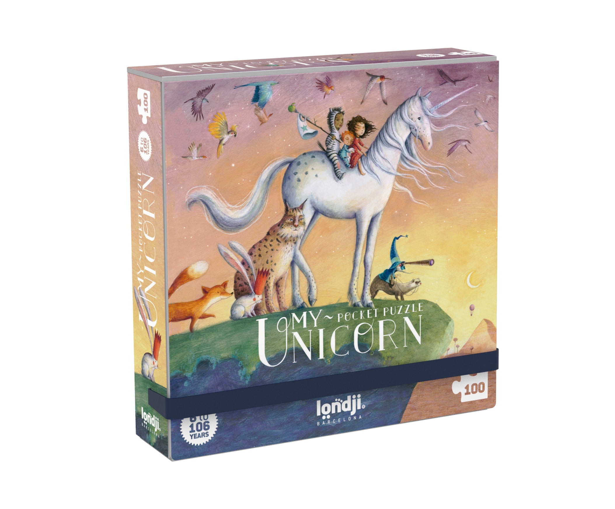 Puzzle Londji Pocket Puzzle - My Unicorn