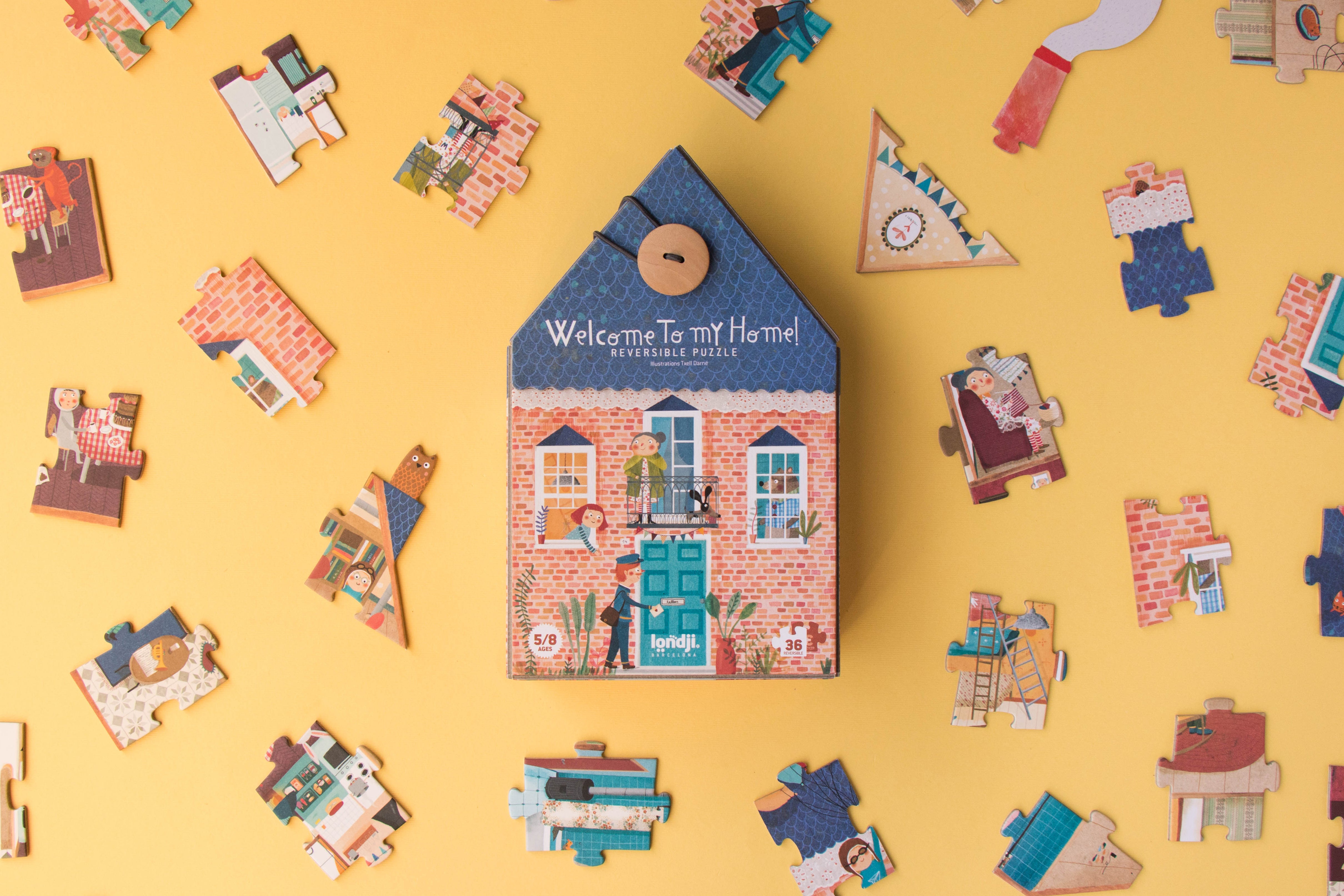 Puzzle Londji Puzzle - Welcome to my Home