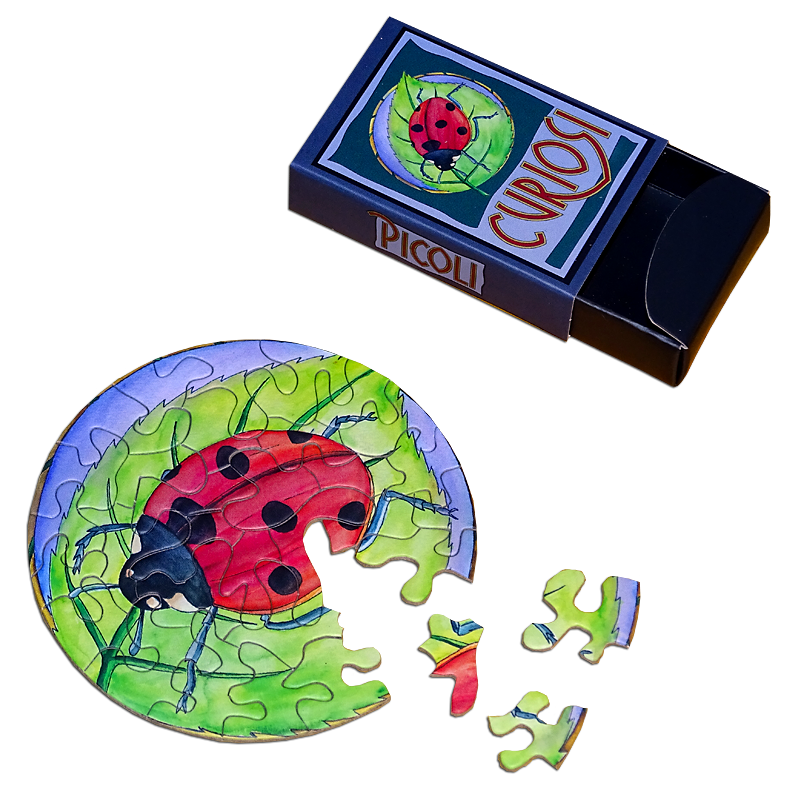 Puzzles Bärenpresse Puzzle Picoli "Marienkäfer"