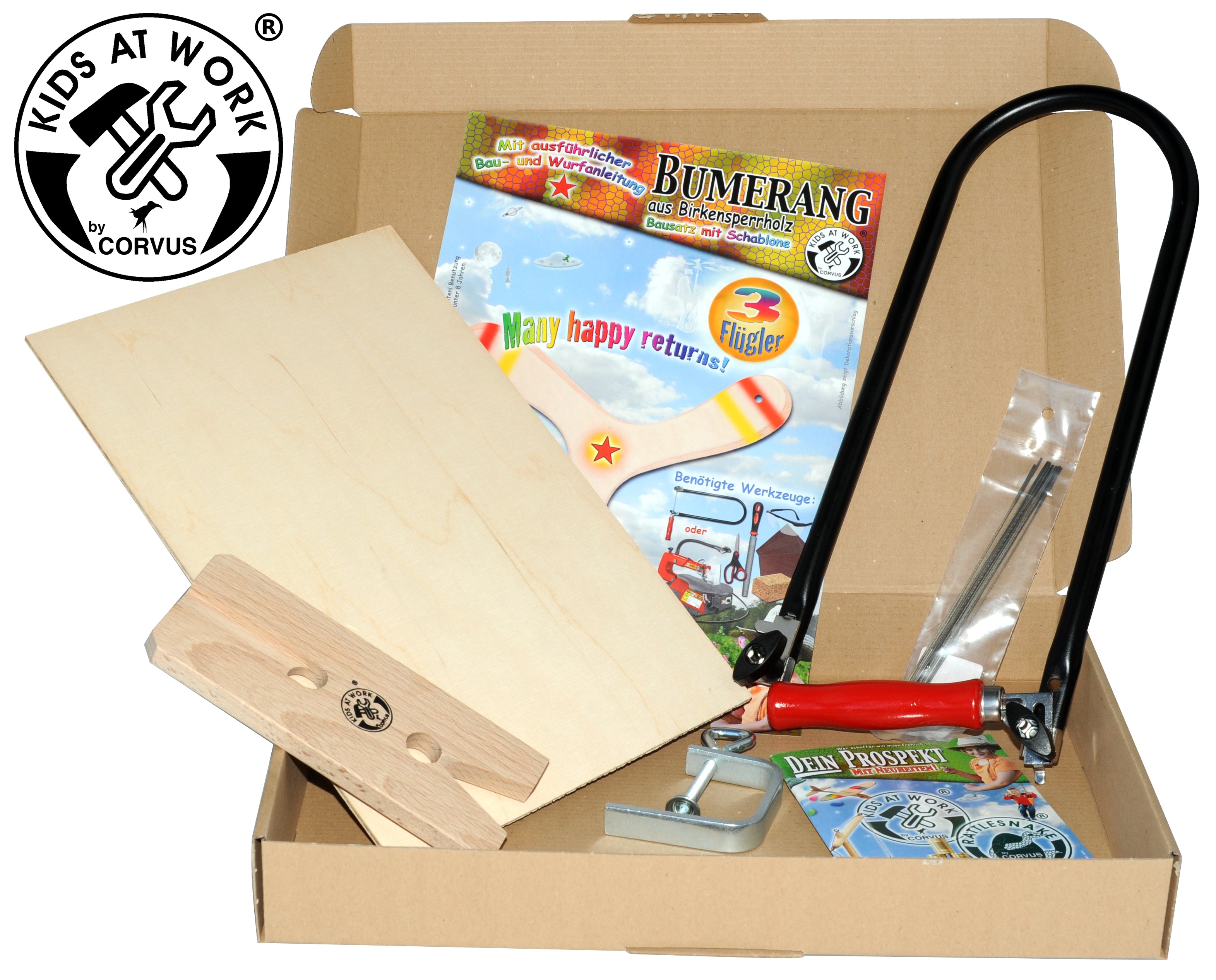 Basteln Corvus Laubsäge Set