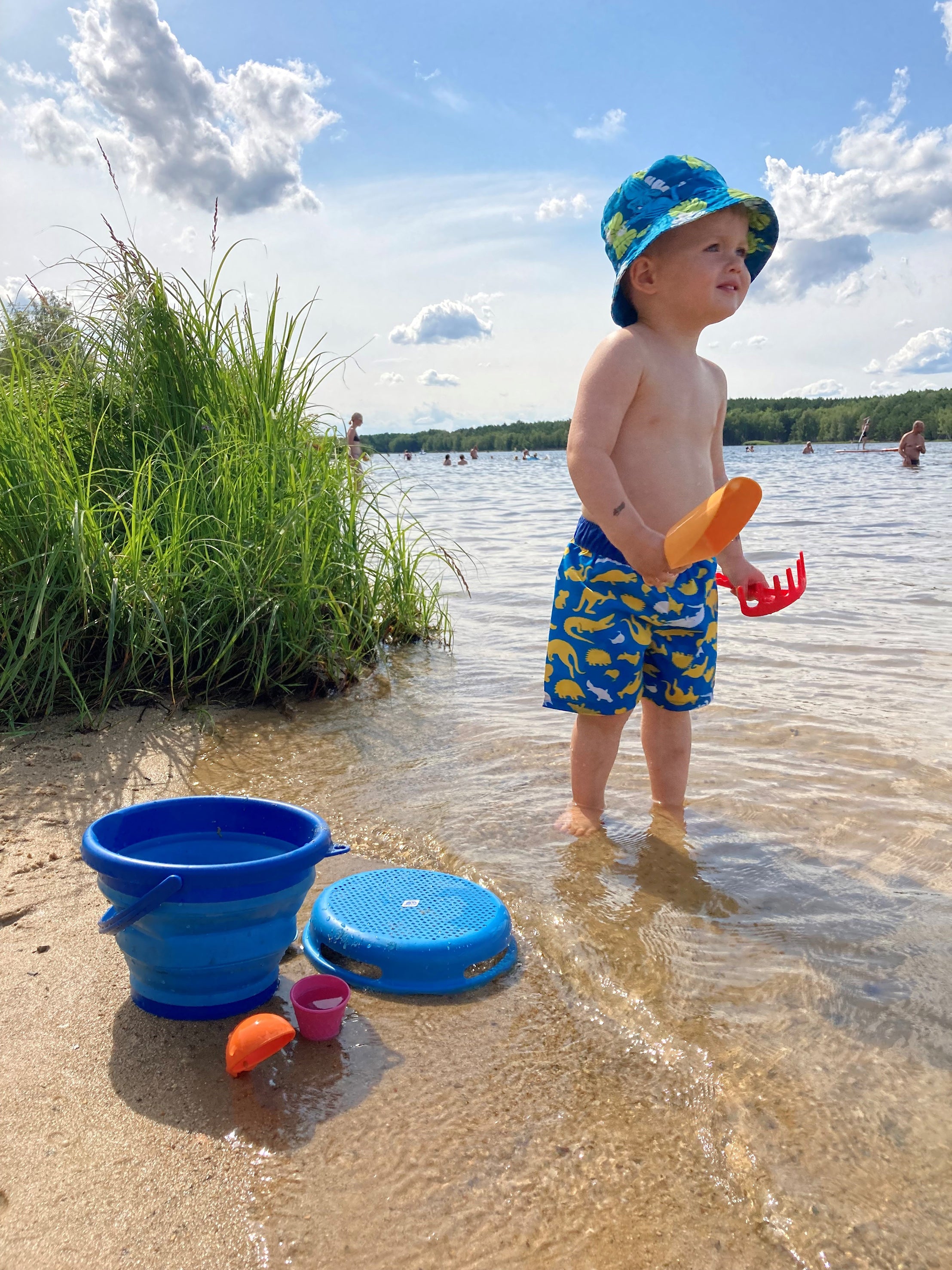 elliot 7in1 Sand Toys Falteimer Set