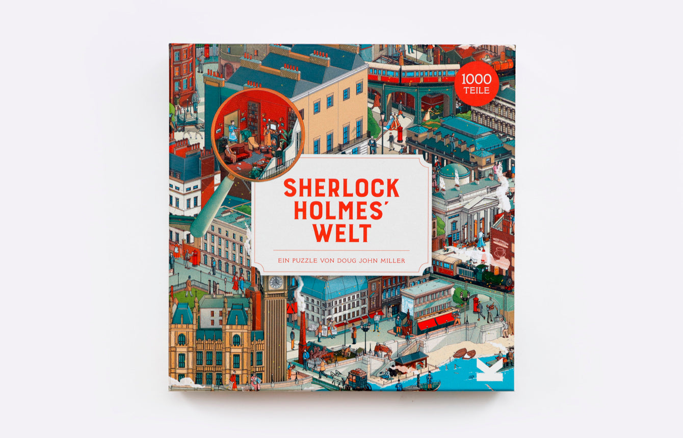 Puzzles Laurence King Verlag Sherlock Holmes` Welt