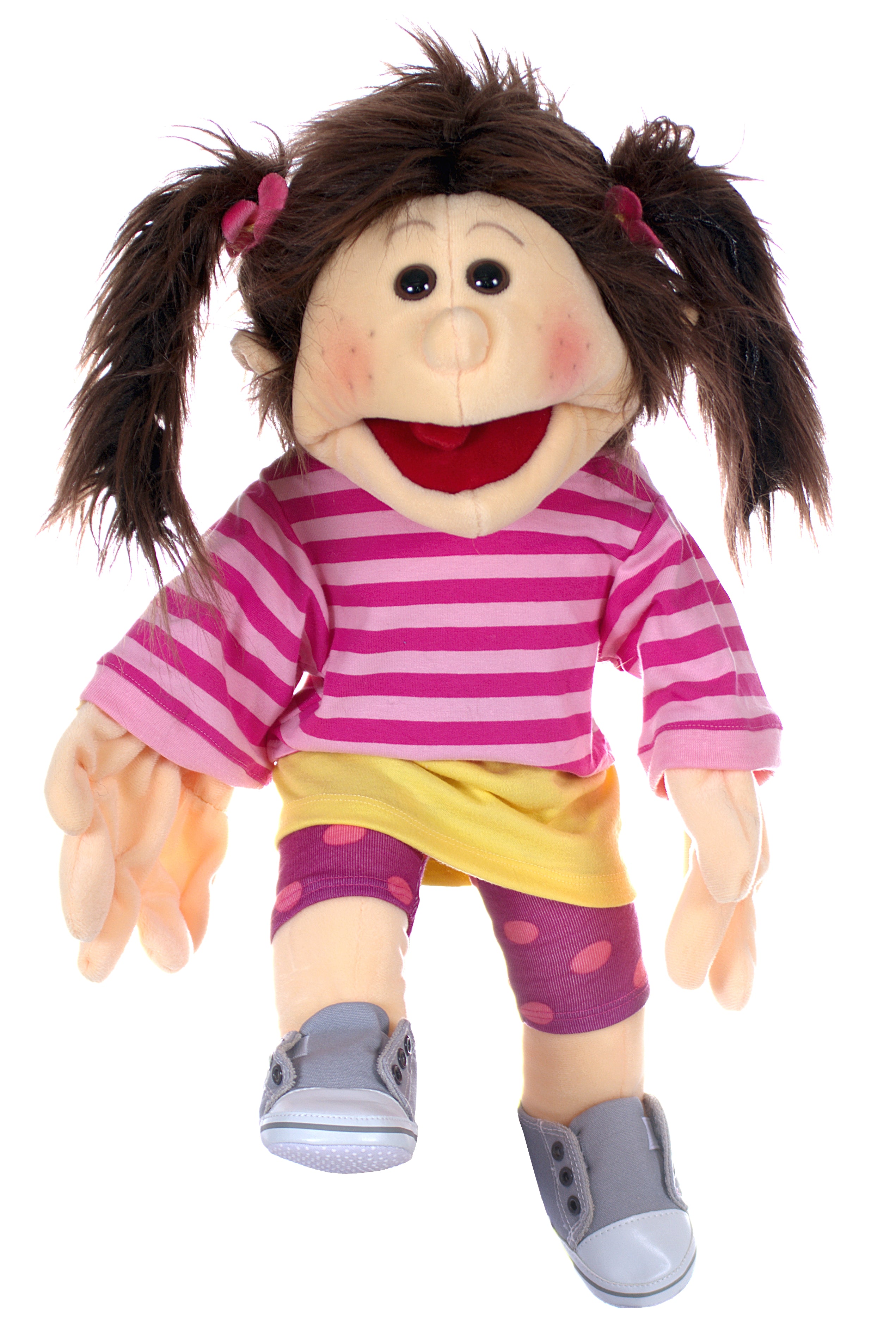 Handpuppe Living Puppets Handpuppe Kleine Finja