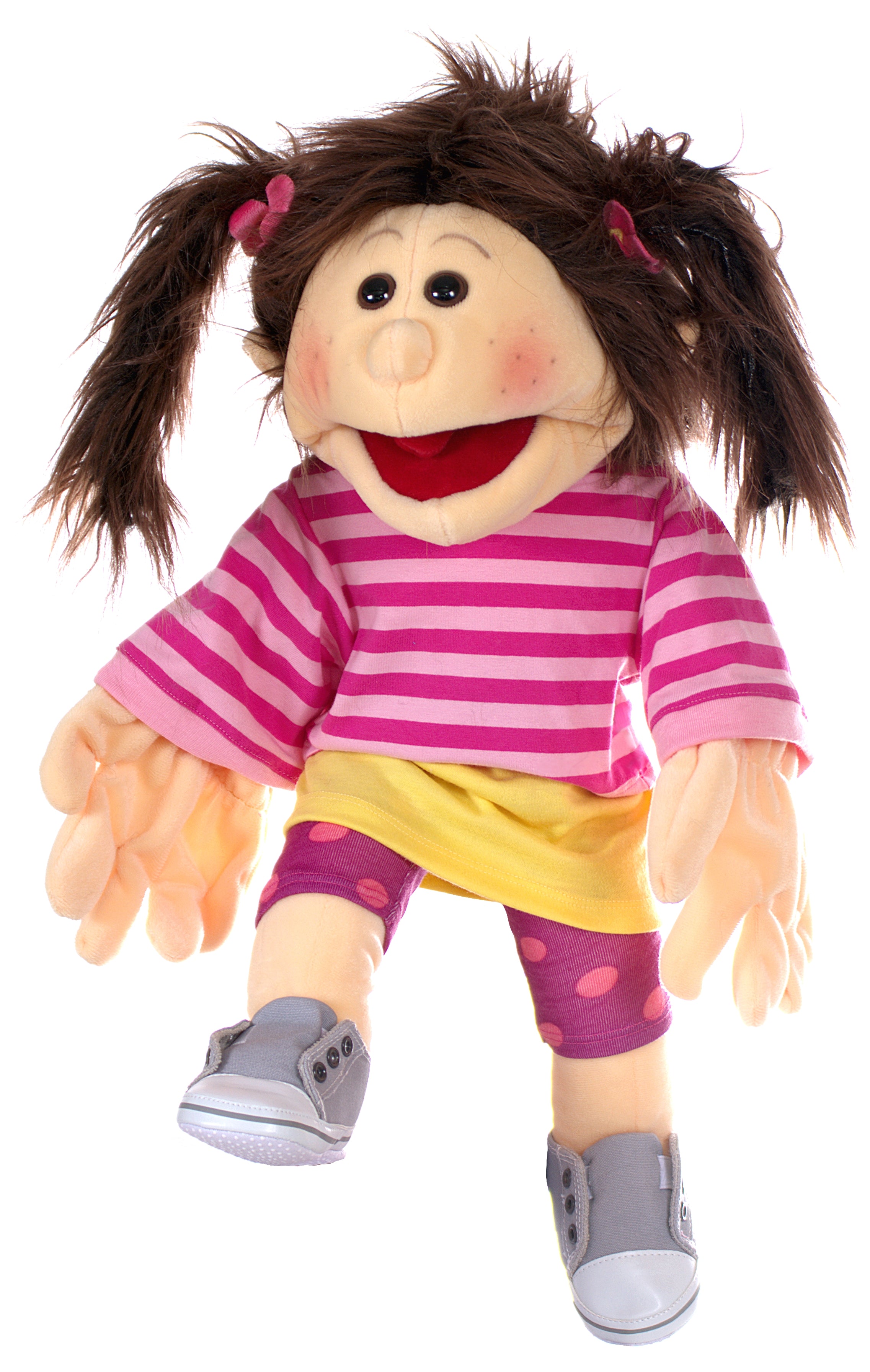 Handpuppe Living Puppets Handpuppe Kleine Finja