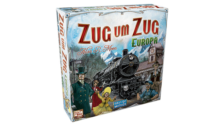 Gesellschaftsspiel Asmodee Zug um Zug - Europa