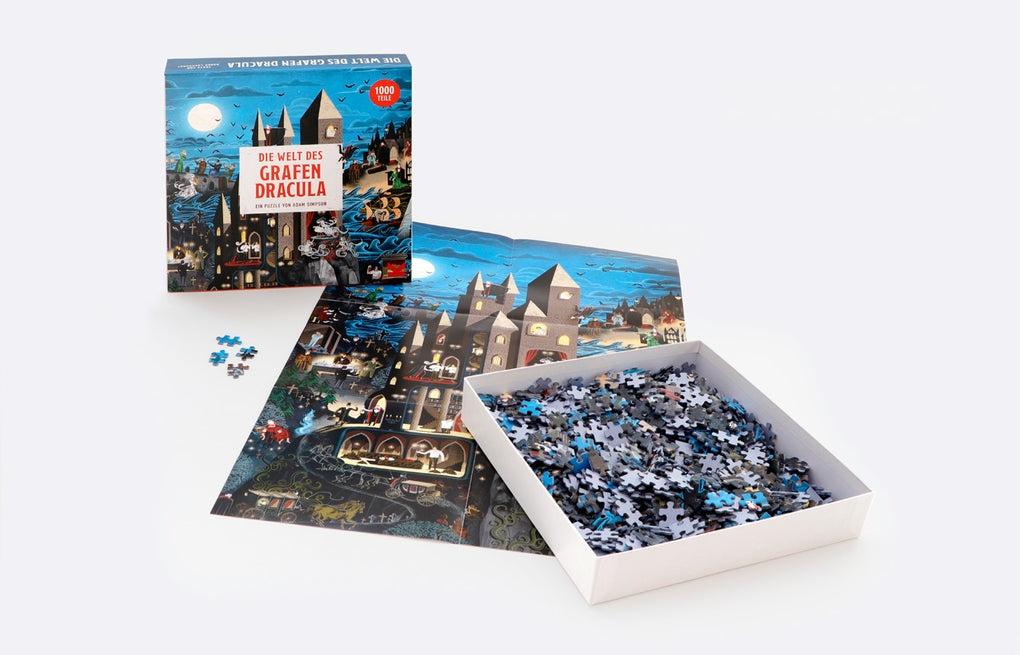 Puzzles Laurence King Verlag Die Welt des Grafen Dracula