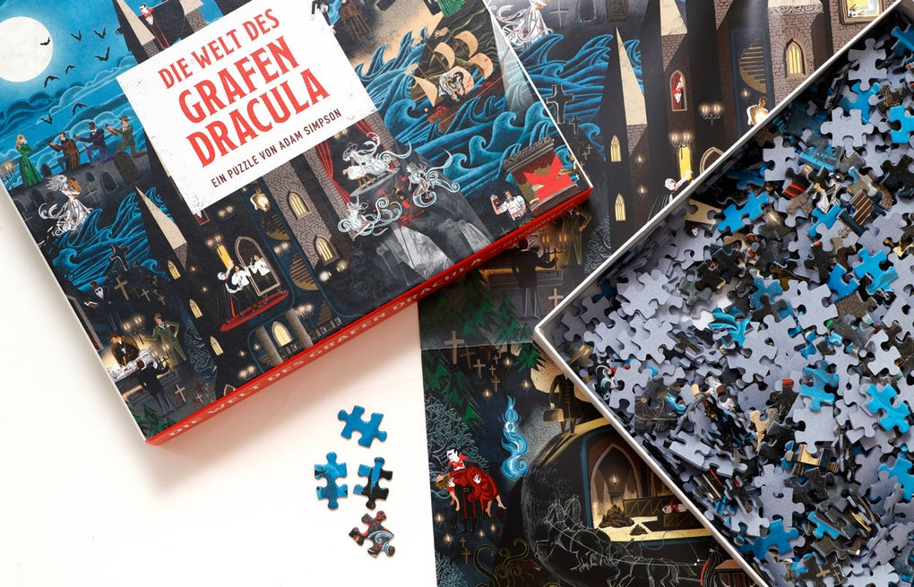 Puzzles Laurence King Verlag Die Welt des Grafen Dracula