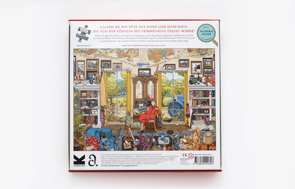 Puzzles Laurence King Verlag Die Welt der Agatha Christie