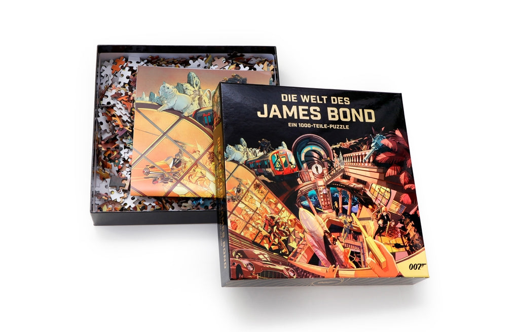 Puzzles Laurence King Verlag Die Welt des James Bond