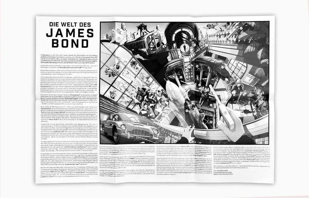 Puzzles Laurence King Verlag Die Welt des James Bond