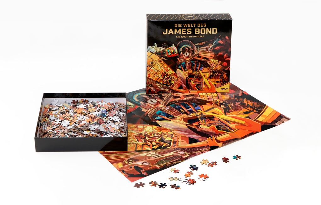 Puzzles Laurence King Verlag Die Welt des James Bond