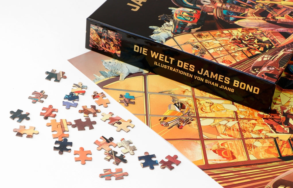 Puzzles Laurence King Verlag Die Welt des James Bond