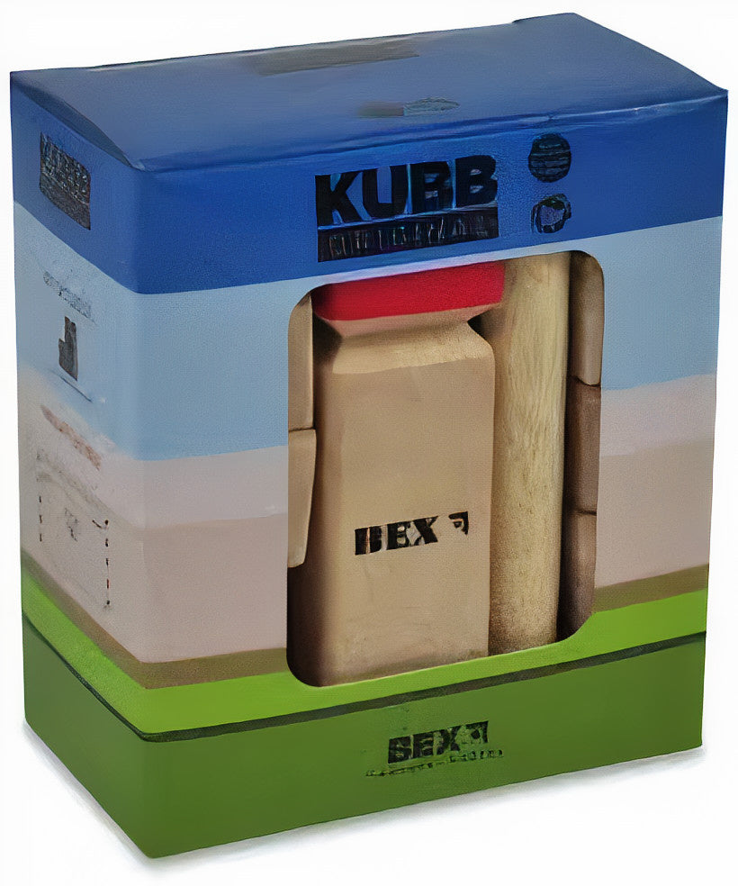 Spielzeug für Draußen BEX BEX Mini KUBB Red King