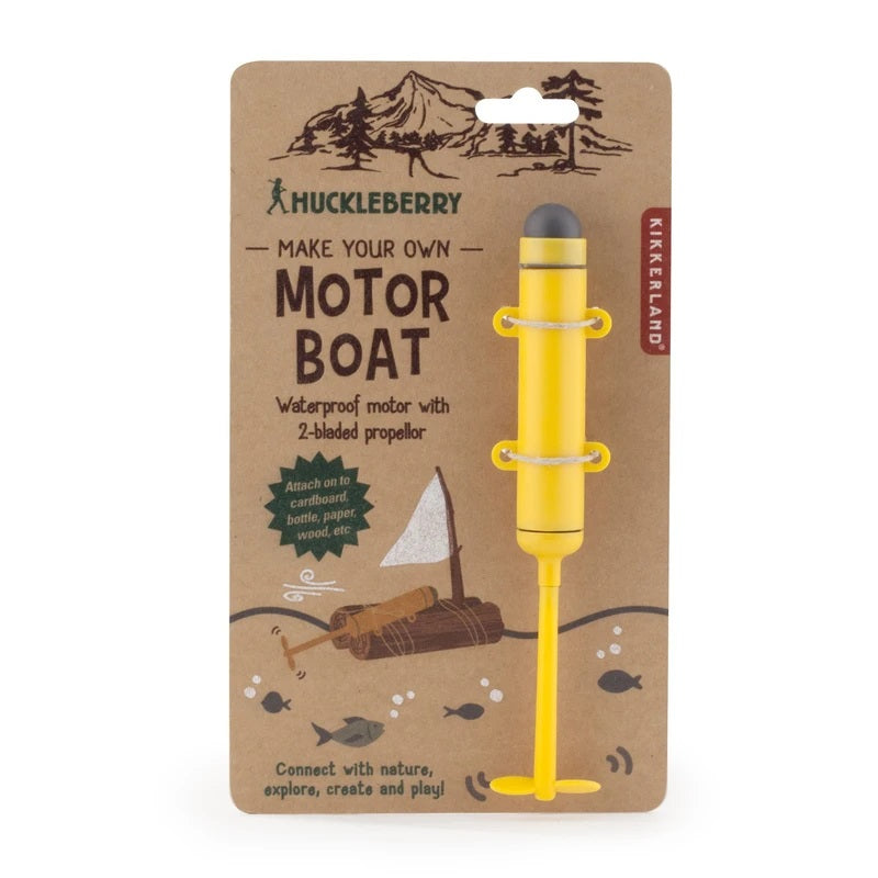 Naturforscher kikkerland Huckleberry - Motor Boat