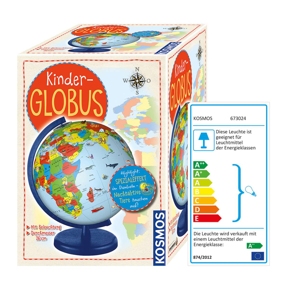 Erdkunde KOSMOS Kinder-Globus