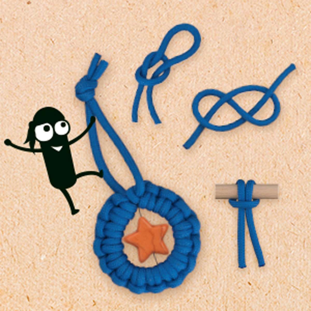 Basteln KOSMOS Knoten Abenteuer-Box