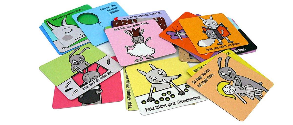 Spiel Metermorphosen Fuchs und Hase