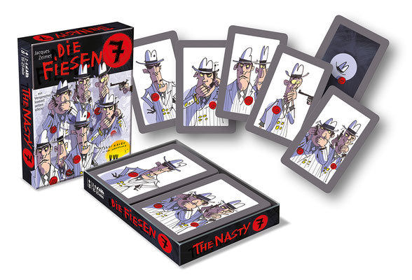 Kartenspiel Drei Hasen in der Abendsonne Die fiesen 7