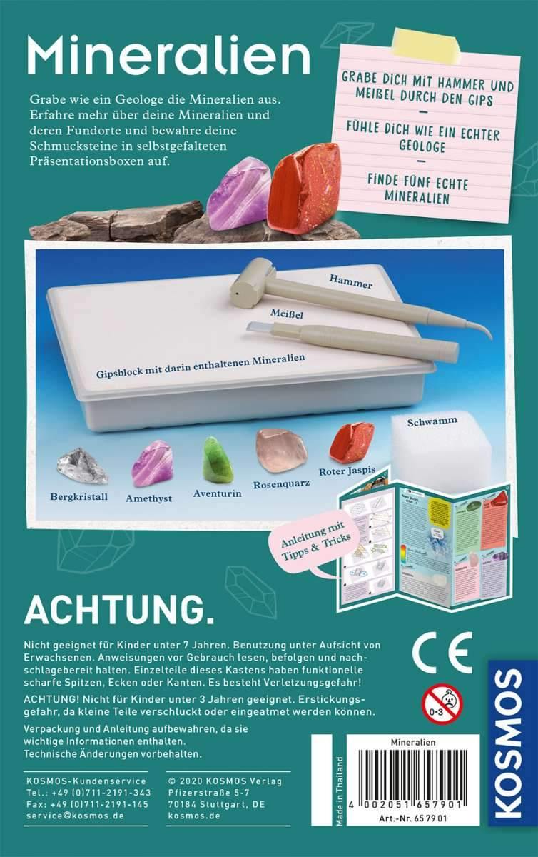 Geologie KOSMOS Ausgrabungsset Mineralien