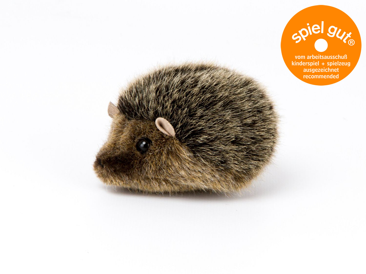 Püschtiere Kösen Igelchen braunmeliert 12 cm