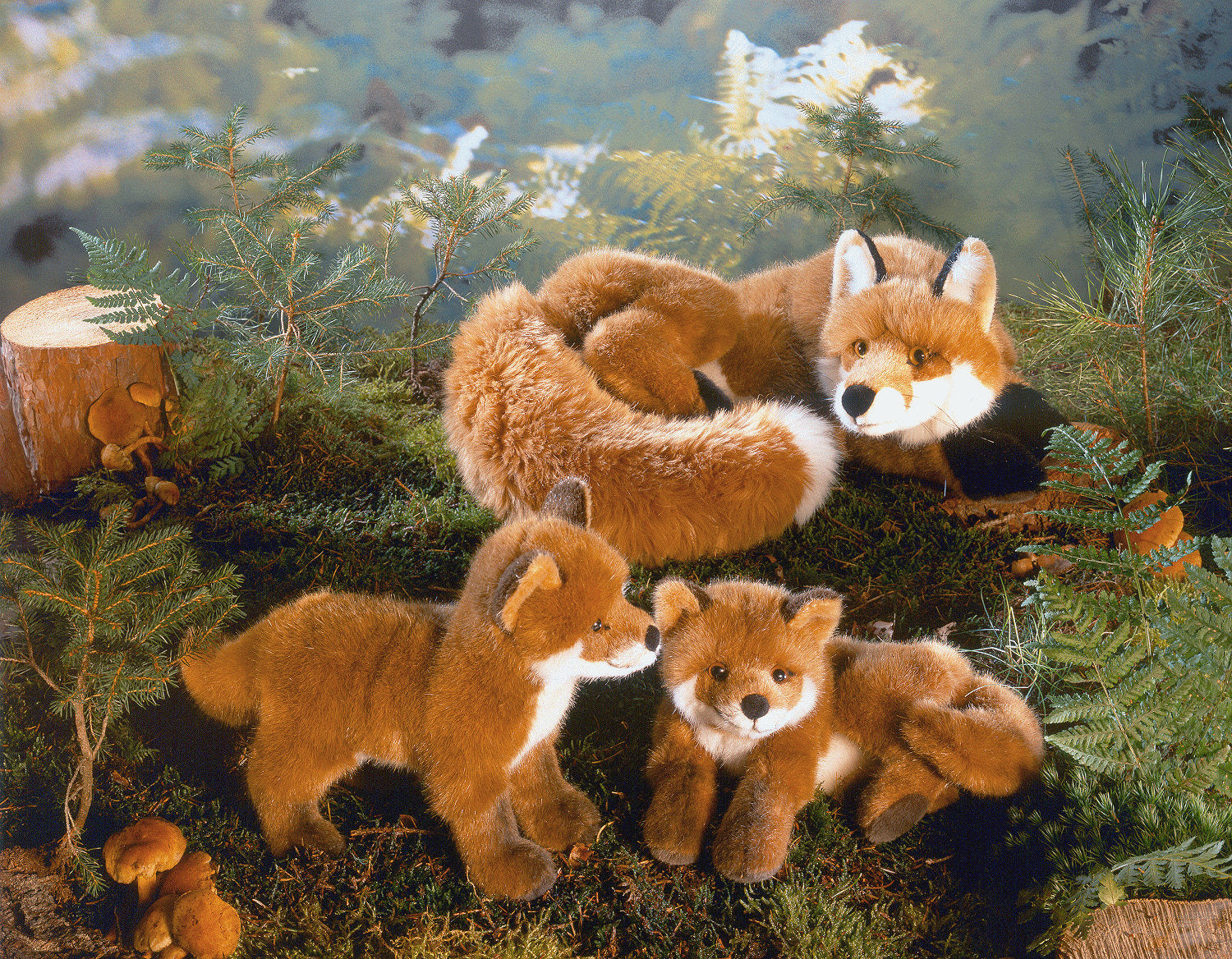 Püschtiere Kösen Füchschen "Pauline" liegend 30 cm