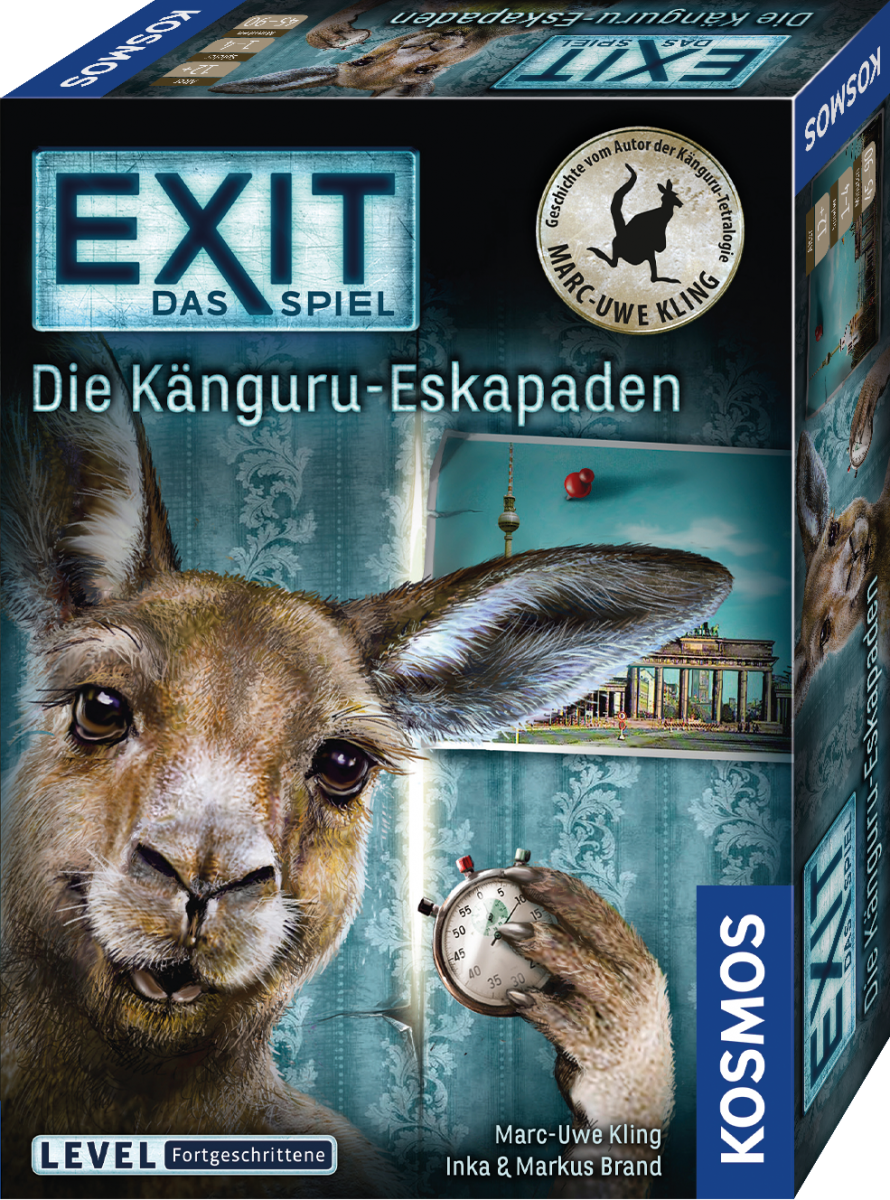 Rätselspiel KOSMOS EXIT Das Spiel - Die Känguru-Eskapaden