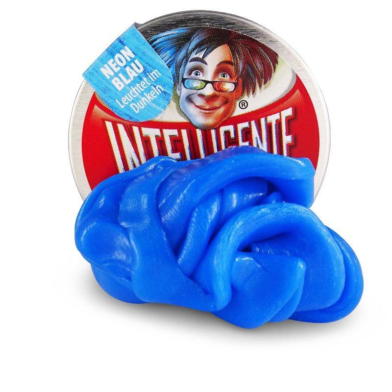 Intelligente Knete klein - Neon Blau - WELTENTDECKER