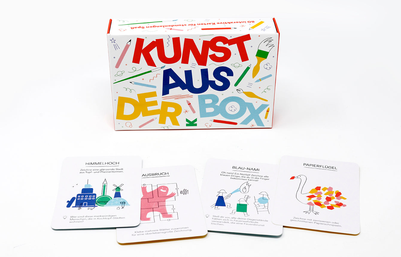 Gesellschaftsspiel Laurence King Verlag Kunst aus der Box