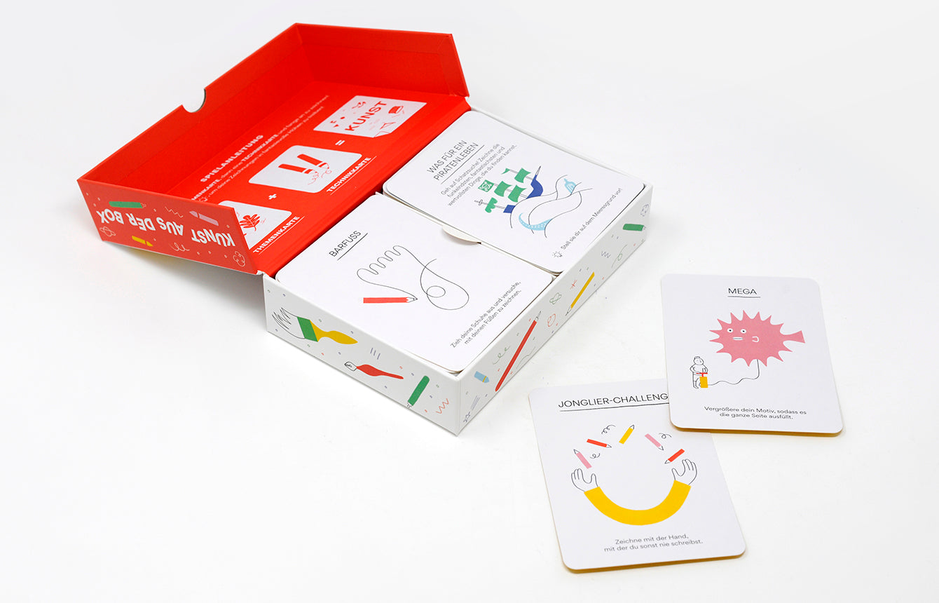 Gesellschaftsspiel Laurence King Verlag Kunst aus der Box