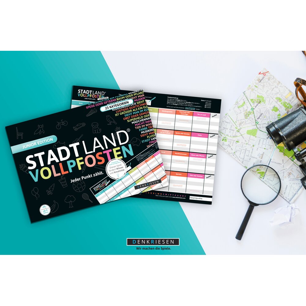 STADT LAND VOLLPFOSTEN® - Junior Edition - Für Kinder und Jugendliche