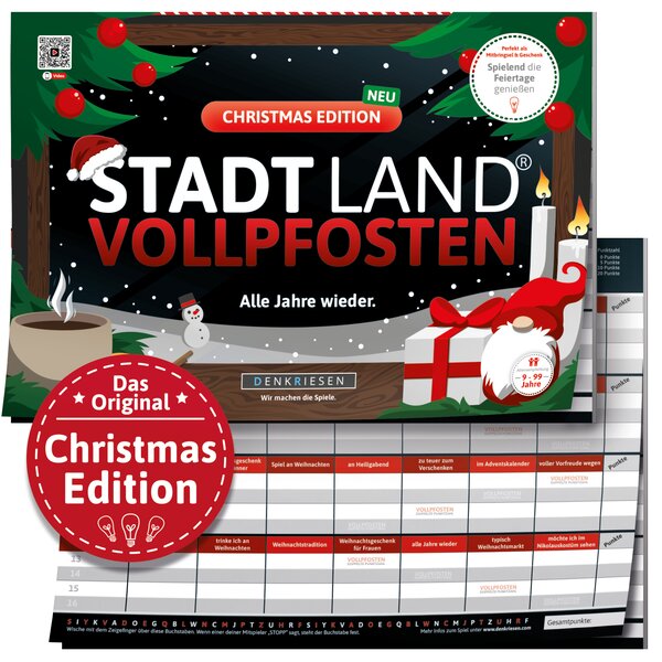 STADT LAND VOLLPFOSTEN® - Christmas Edition - "Alle Jahre wieder."