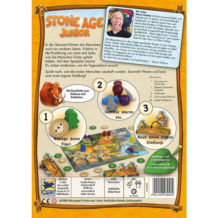 Gesellschaftsspiel Asmodee Stone Age Junior