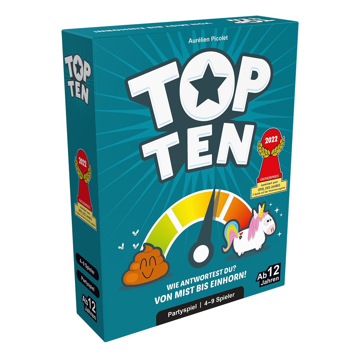 Gesellschaftsspiel Asmodee Top Ten