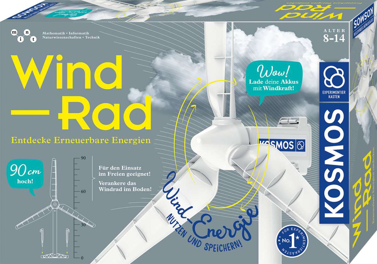 Physik KOSMOS Wind-Rad