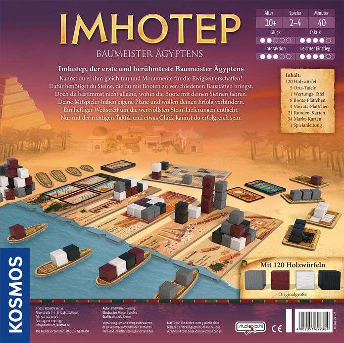Gesellschaftsspiel KOSMOS Imhotep