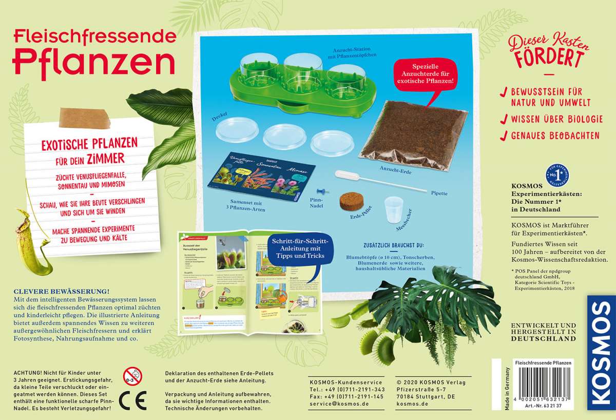 Biologie KOSMOS Fleischfressende Pflanzen