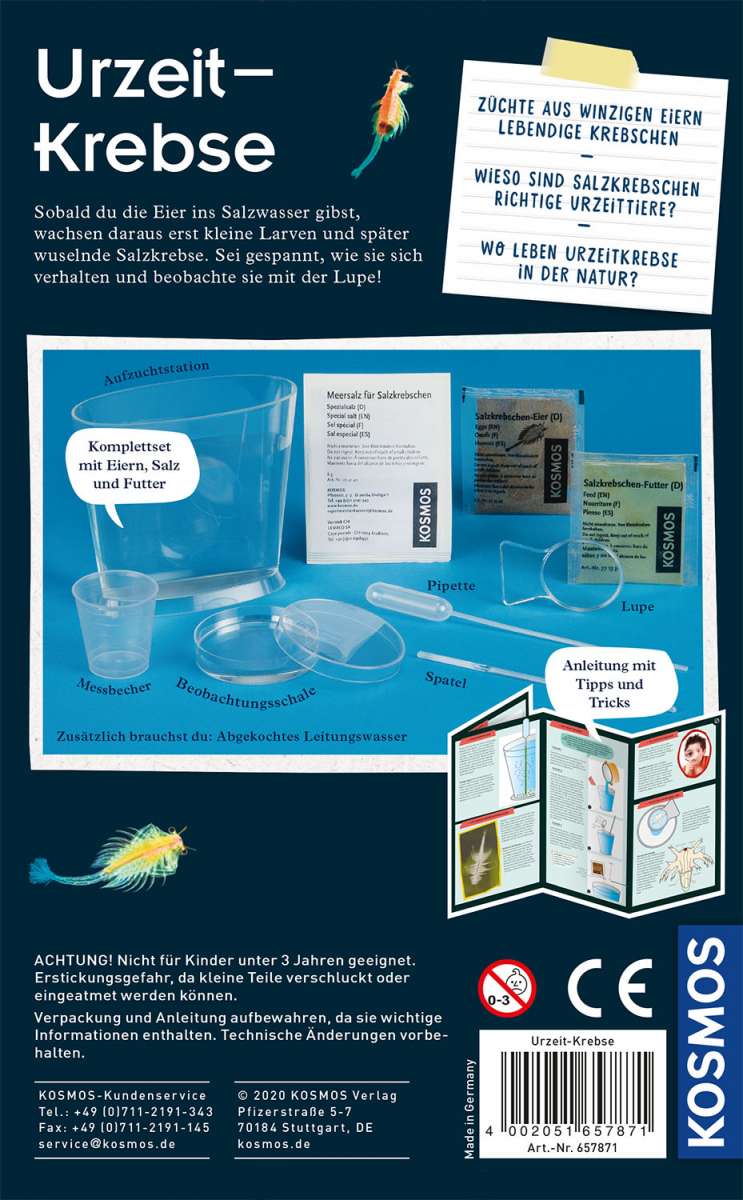 Biologie KOSMOS Urzeit-Krebse