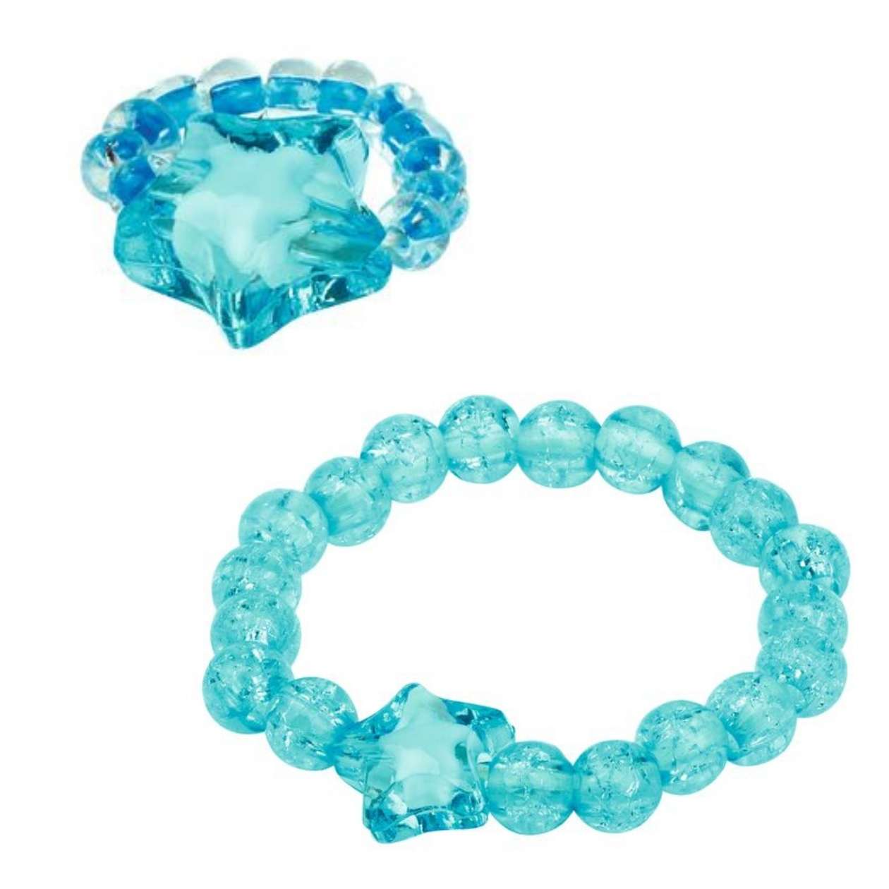 Zauberstern mit Schmuck