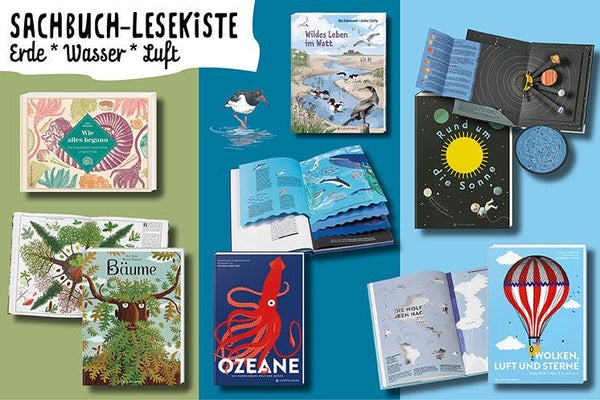 Sachbuch-Lesekiste für die Grundschule - jetzt ausleihen