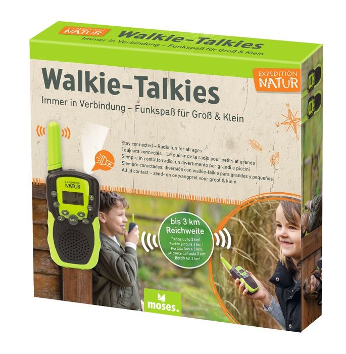 Naturforscher Moses Verlag Expedition Natur Walkie-Talkies