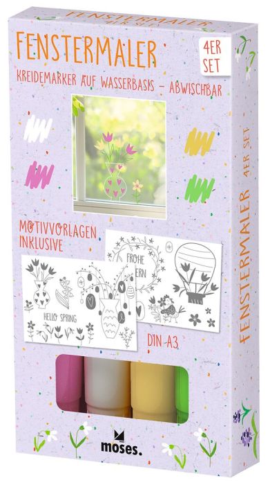 Ostern Moses Verlag Fenstermaler-Set