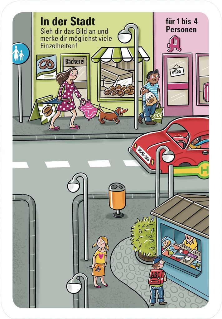 Moses 50 Karten / Pocket Quiz Moses Verlag 50 Rätsel & Spiele für den Reisekoffer