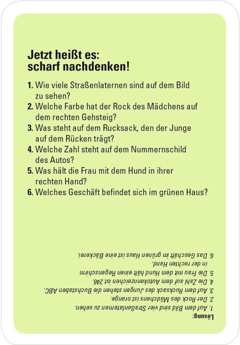 Moses 50 Karten / Pocket Quiz Moses Verlag 50 Rätsel & Spiele für den Reisekoffer