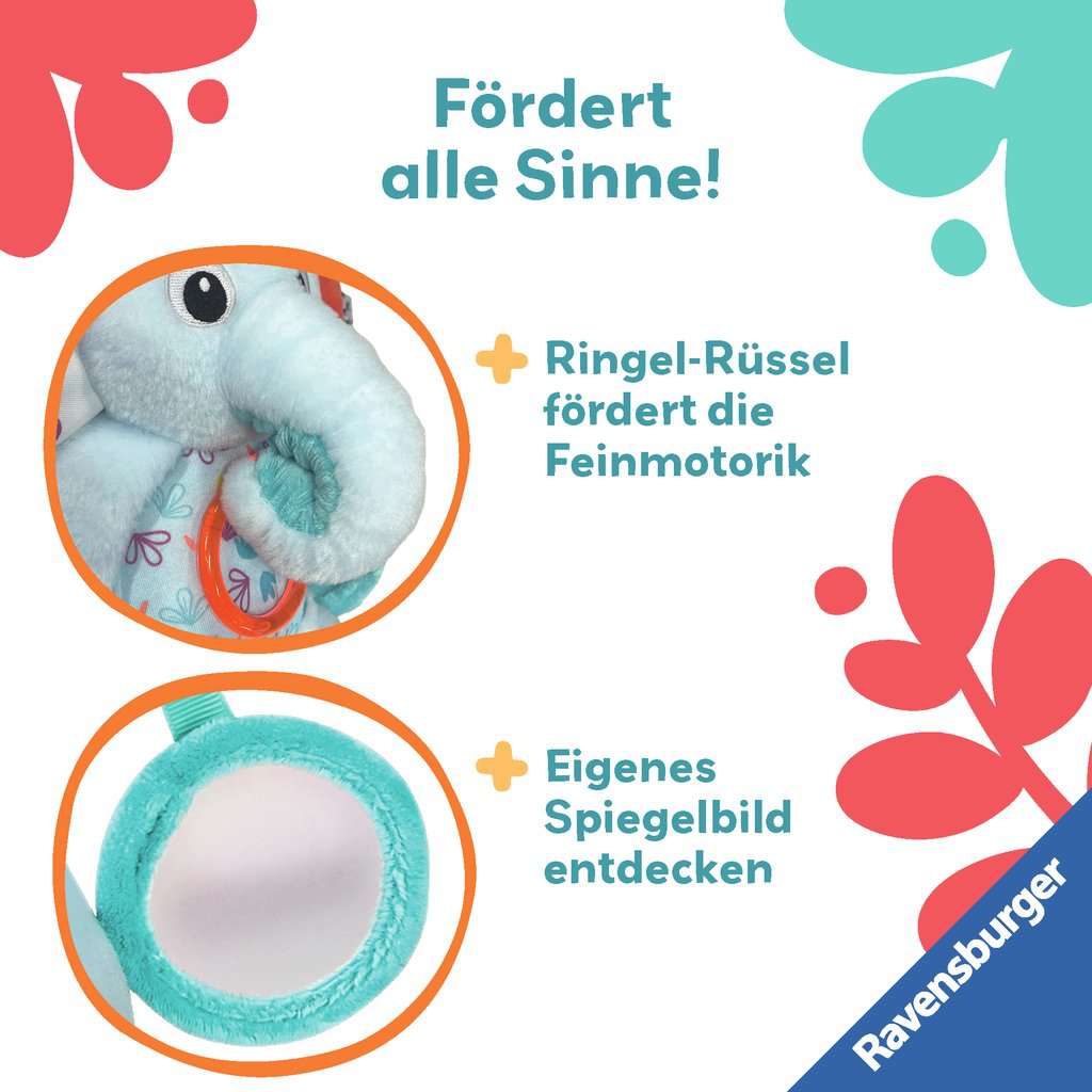 Babyspielwaren Ravensburger play+ ⎮ Entdecker-Elefant