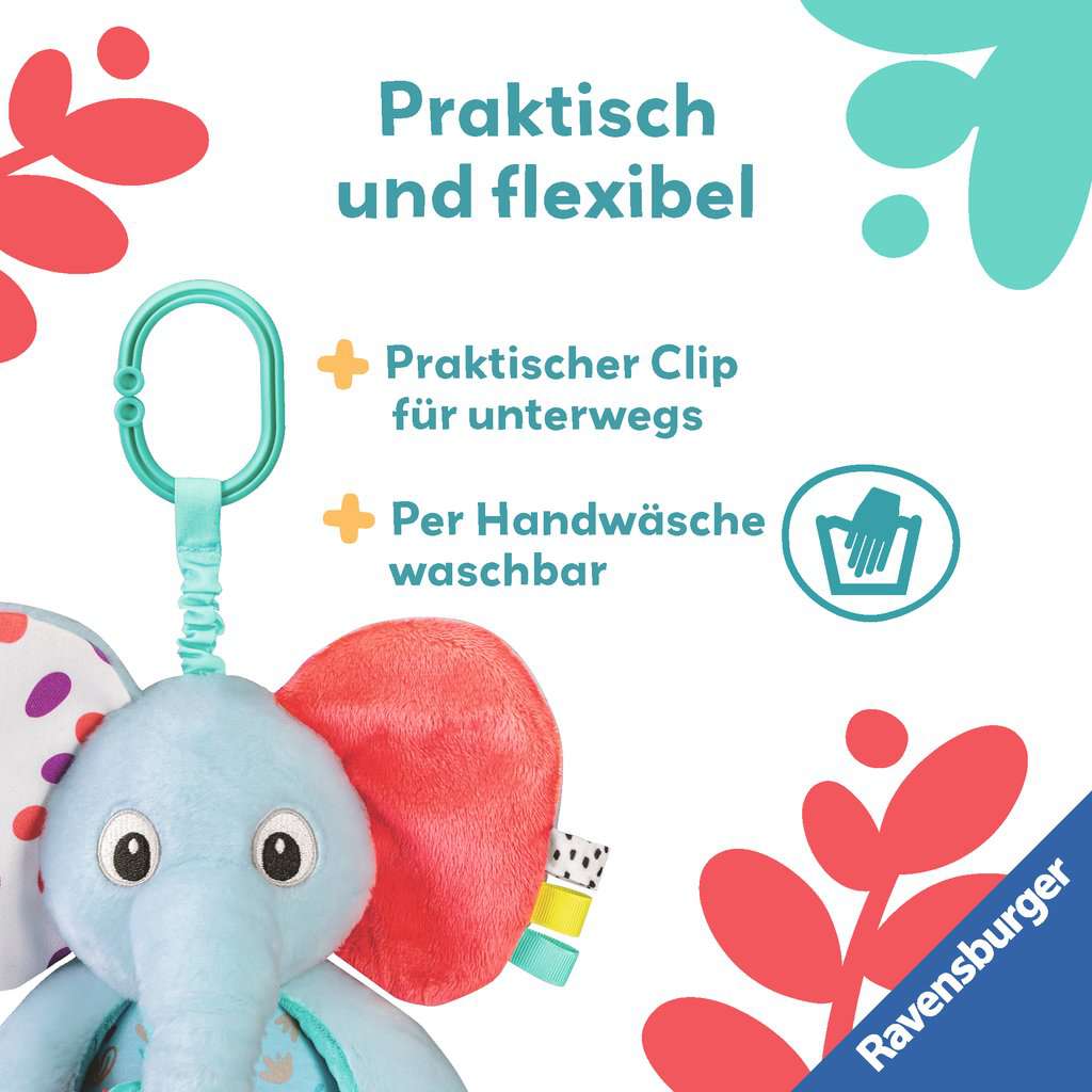 Babyspielwaren Ravensburger play+ ⎮ Entdecker-Elefant