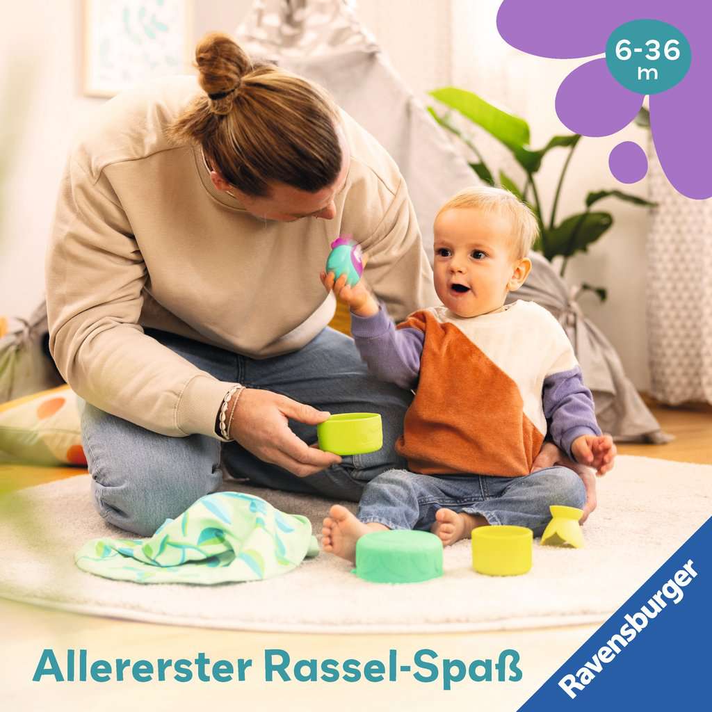 play+ ⎮ Baby-Stapel-Puzzle: Vogelnest